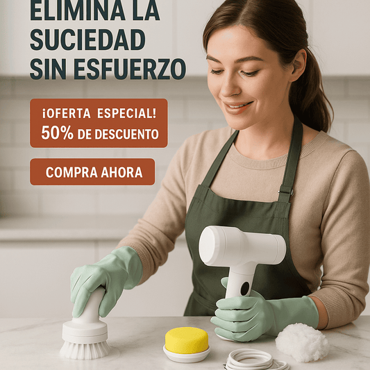Cepillo Eléctrico Limpieza Magic Brush