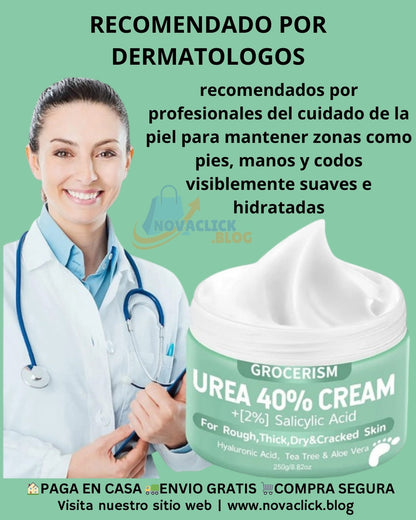 Crema Urea al 40%  Pies, manos y codos