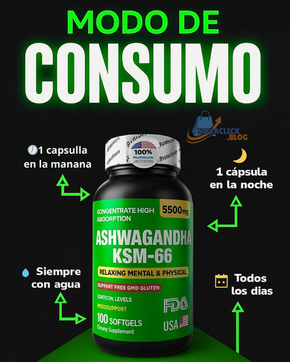 Ashawanda Ksm 66 X 100 Softgels