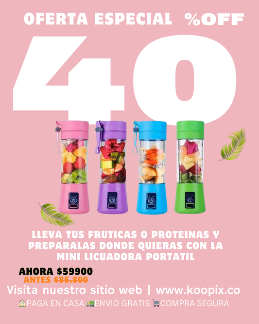 LICUADORA  PORTATIL